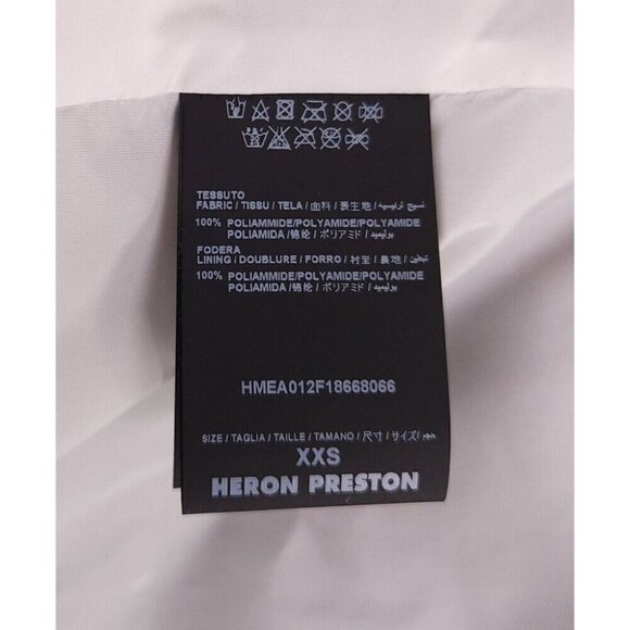 Heron Preston Exclusive Jump Jacket XXS Oversized Unisex Gray NWT Grail! - Picture 13 of 16